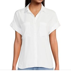 Linen Short Sleeve Button Down